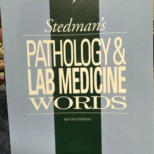 Stedman's Pathology and Lab Medicine Words Paperback
